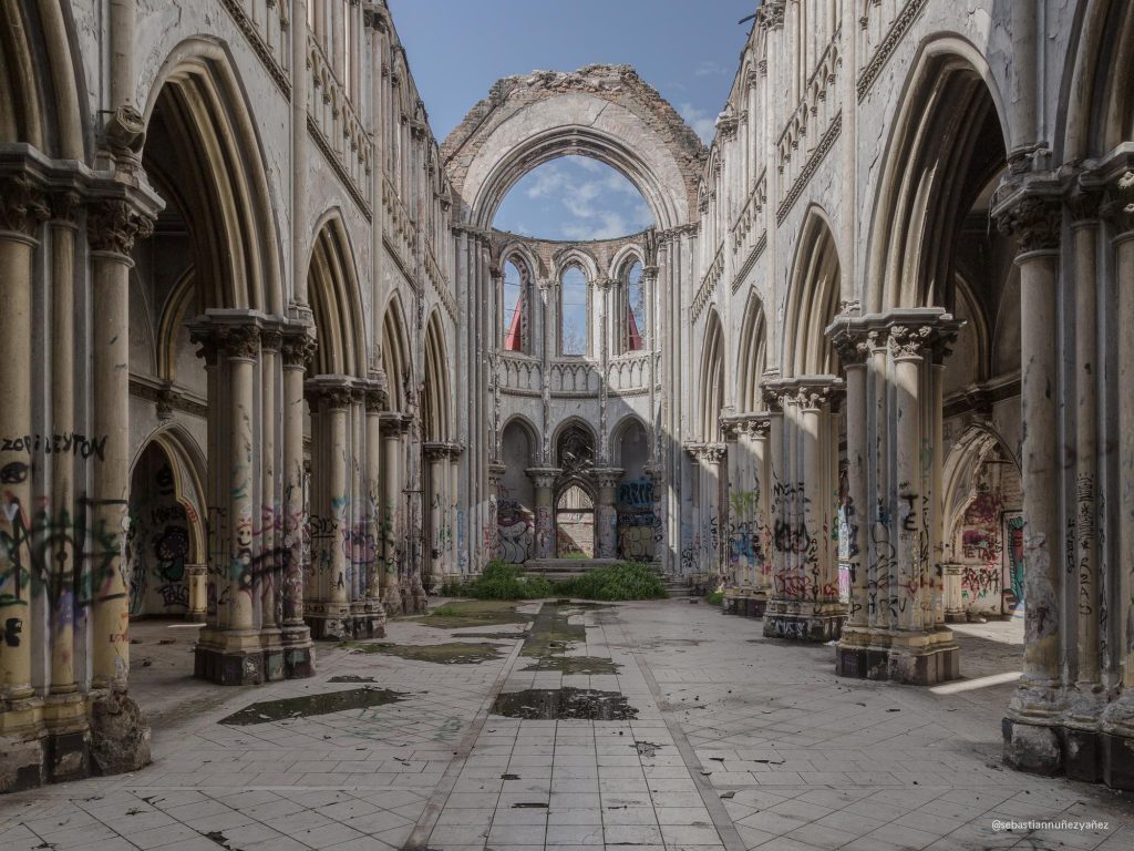 Ex Iglesia San Borja. Fotografía de Sebastián Nuñez.